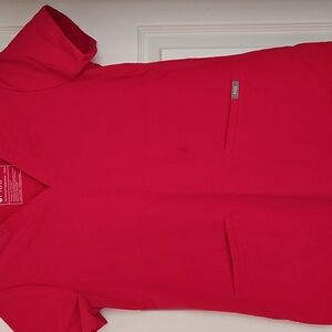 Figs Ultra Rose Casma Scrub Top